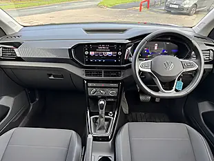 Used 2024 Volkswagen T-Cross Black Edition Blue - Interior and Exterior details 5