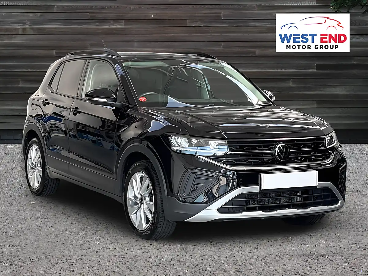 Used 2024 Volkswagen T-Cross Match Black - Front View