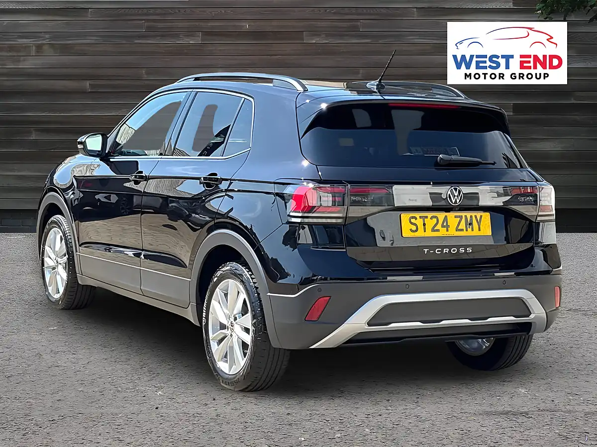 Used 2024 Volkswagen T-Cross Match Black - Interior and Exterior details 3
