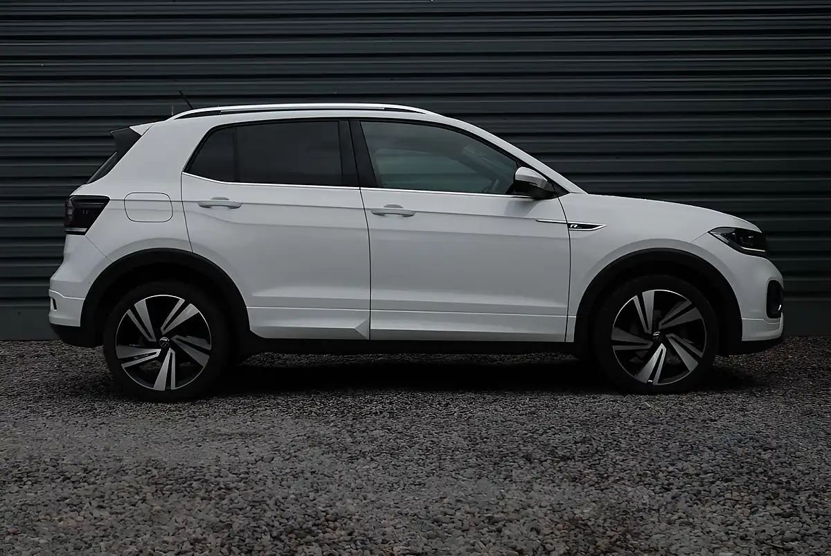 Used 2024 Volkswagen T-Cross R-Line White - Interior and Exterior details 2