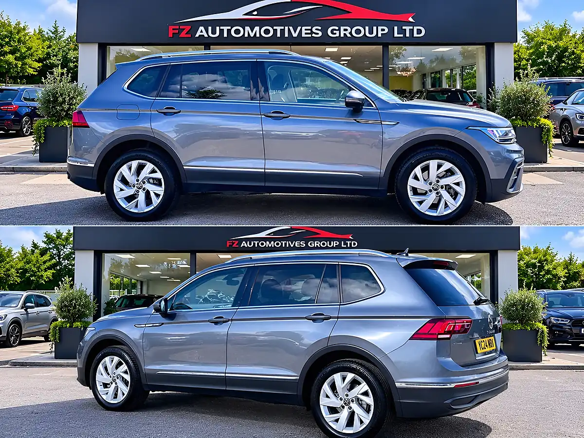 Used 2024 Volkswagen Tiguan Allspace Life Grey - Interior and Exterior details 4
