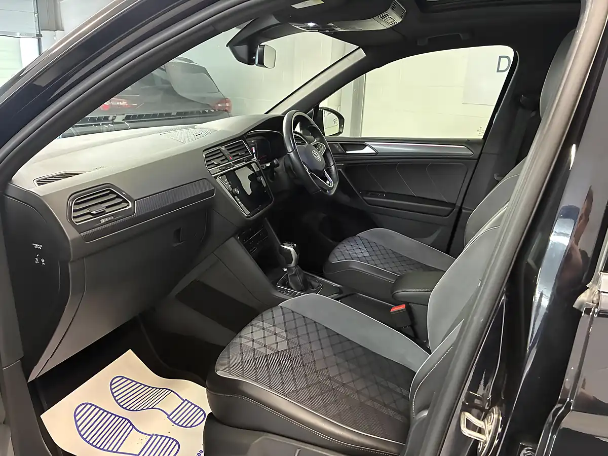 Used 2024 Volkswagen Tiguan R-Line Edition Black - Interior and Exterior details 10