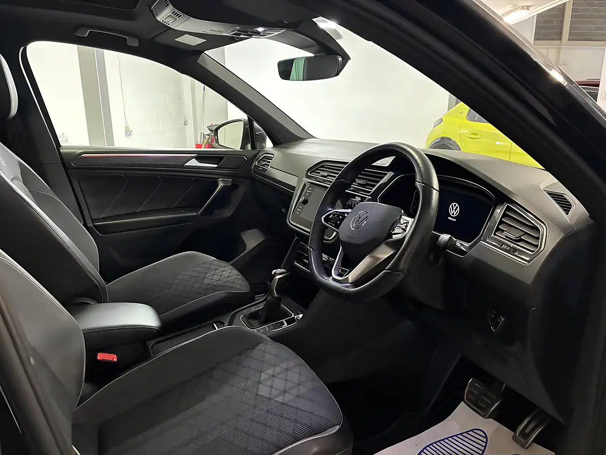 Used 2024 Volkswagen Tiguan R-Line Edition Black - Interior and Exterior details 11