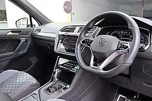 Used 2024 Volkswagen Tiguan R-Line Edition White - Interior and Exterior details 2