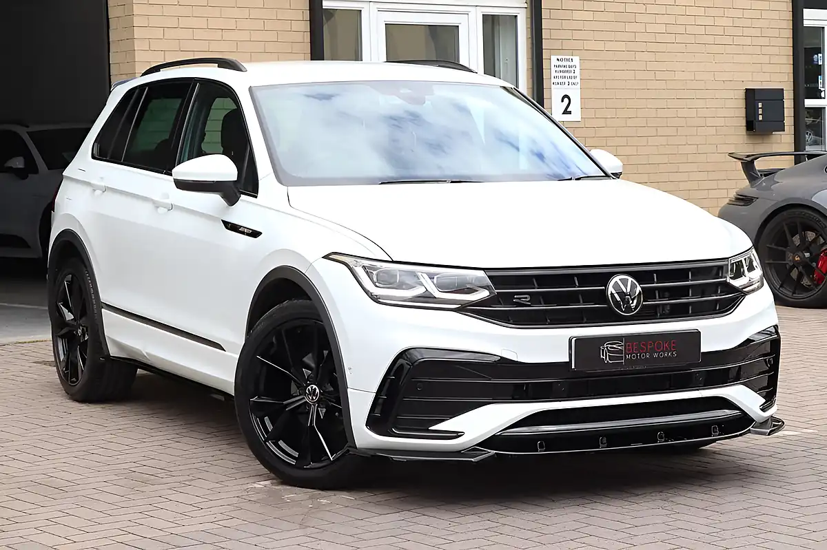 Used 2024 Volkswagen Tiguan R-Line Edition White - Interior and Exterior details 20