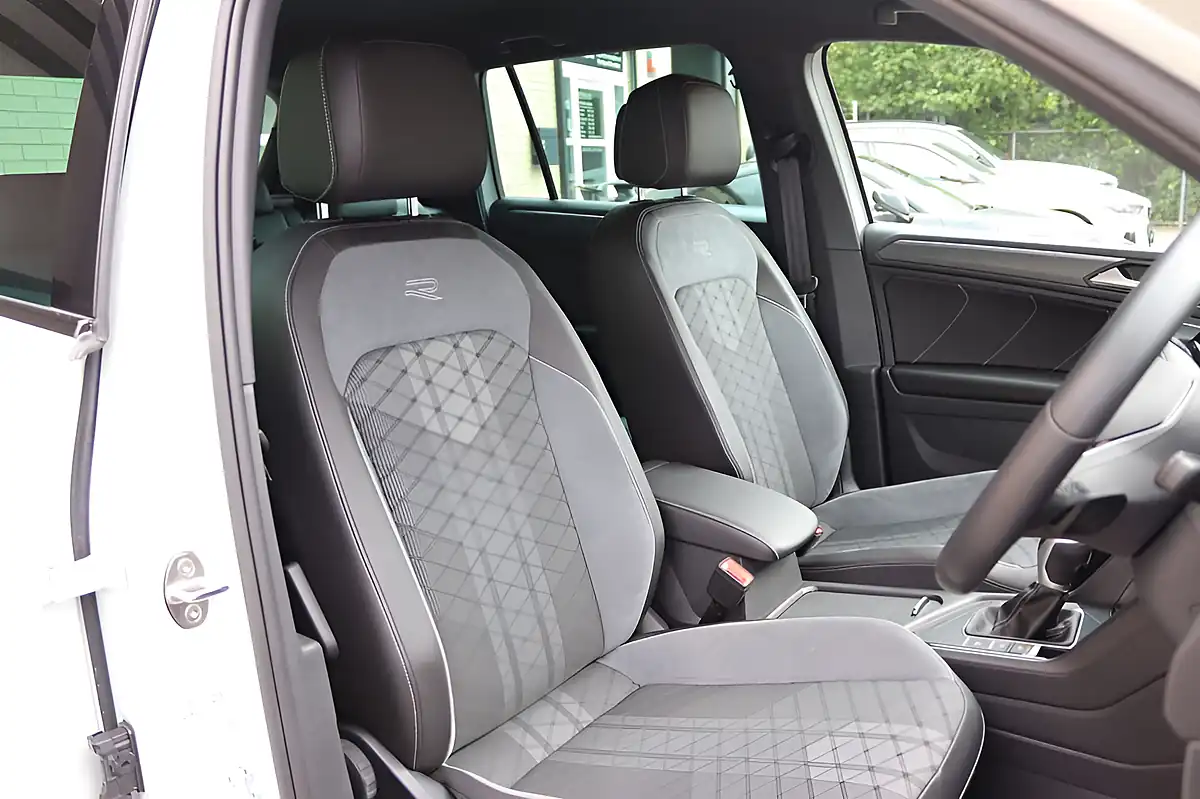 Used 2024 Volkswagen Tiguan R-Line Edition White - Interior and Exterior details 4
