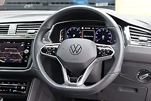 Used 2024 Volkswagen Tiguan R-Line Edition White - Interior and Exterior details 6
