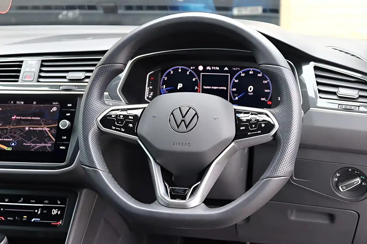 Used 2024 Volkswagen Tiguan R-Line Edition White - Interior and Exterior details 6