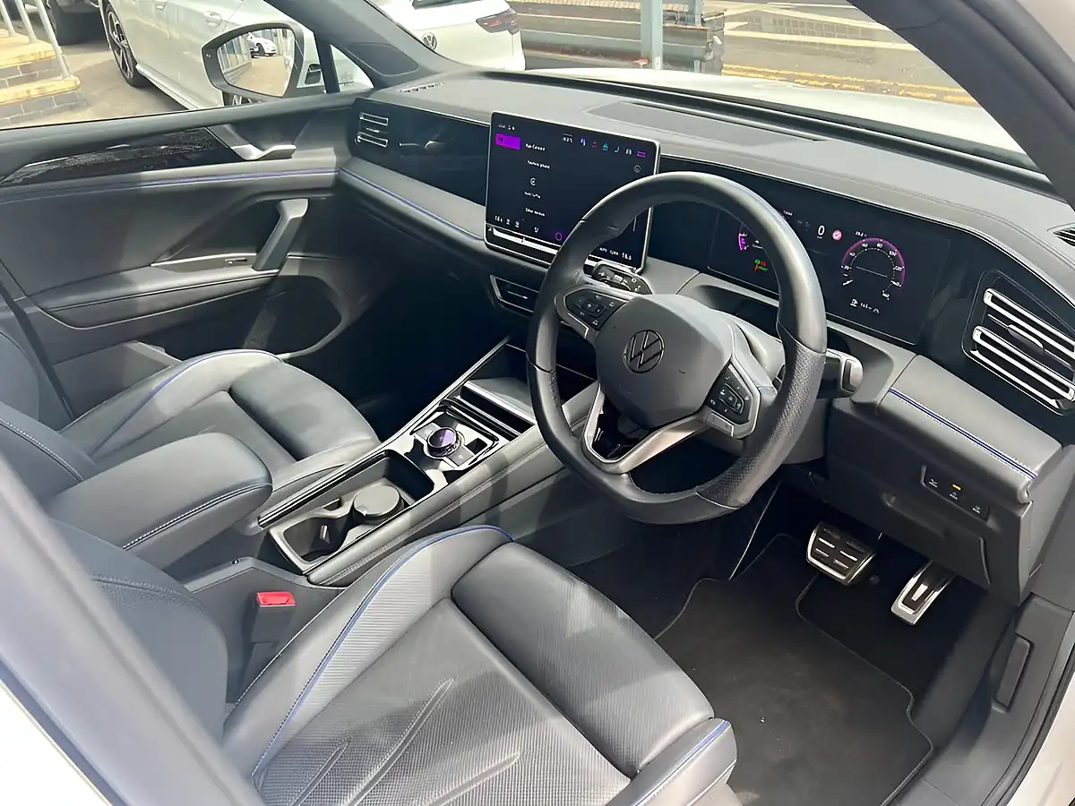 Used 2024 Volkswagen Tiguan R-Line White - Interior and Exterior details 13