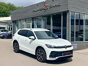 Used 2024 Volkswagen Tiguan R-Line White - Interior and Exterior details 2