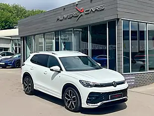 Used 2024 Volkswagen Tiguan R-Line White - Interior and Exterior details 3