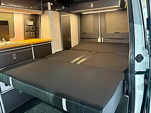 Used 2024 Volkswagen Transporter Campervan Highline White/Bayleaf Green - Interior and Exterior details 15