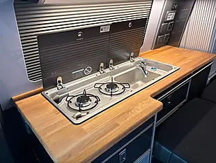 Used 2024 Volkswagen Transporter Campervan Highline White/Bayleaf Green - Interior and Exterior details 16