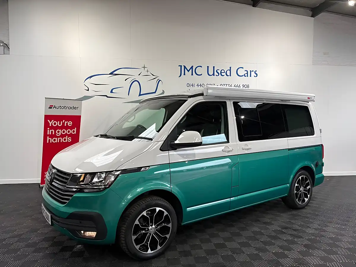 Used 2024 Volkswagen Transporter Campervan Highline White/Bayleaf Green - Interior and Exterior details 5