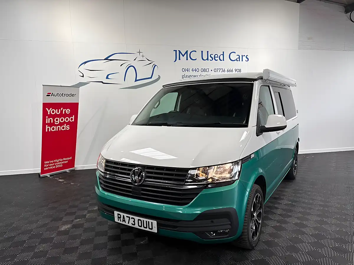 Used 2024 Volkswagen Transporter Campervan Highline White/Bayleaf Green - Interior and Exterior details 6