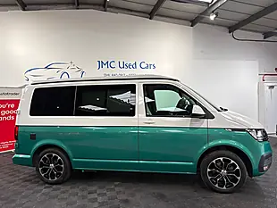 Used 2024 Volkswagen Transporter Campervan Highline White/Bayleaf Green - Interior and Exterior details 7