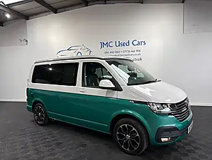 Used 2024 Volkswagen Transporter Campervan Highline White/Bayleaf Green - Interior and Exterior details 8