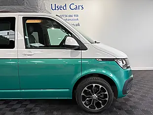 Used 2024 Volkswagen Transporter Campervan Highline White/Bayleaf Green - Interior and Exterior details 9