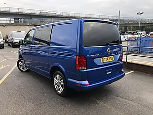 Used 2024 Volkswagen Transporter Highline Kombi Blue - Interior and Exterior details 20