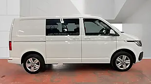 Used 2024 Volkswagen Transporter Highline Kombi Double Cab White - Interior and Exterior details 6