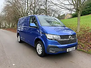 Used 2024 Volkswagen Transporter Highline Ravenna Blue - Interior and Exterior details 10