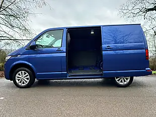 Used 2024 Volkswagen Transporter Highline Ravenna Blue - Interior and Exterior details 8