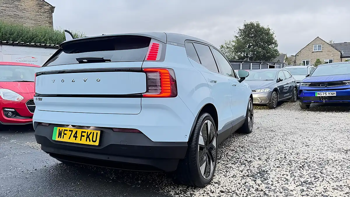 Used 2024 Volvo Ex30 Ultra Blue - Interior and Exterior details 16