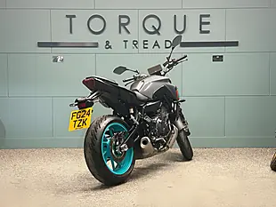 Used 2024 Yamaha MT-07 Hyper-Naked Grey - Interior and Exterior details 4