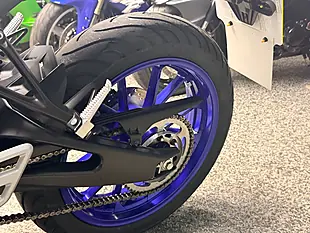 Used 2024 Yamaha MT-125 Naked Blue - Interior and Exterior details 14