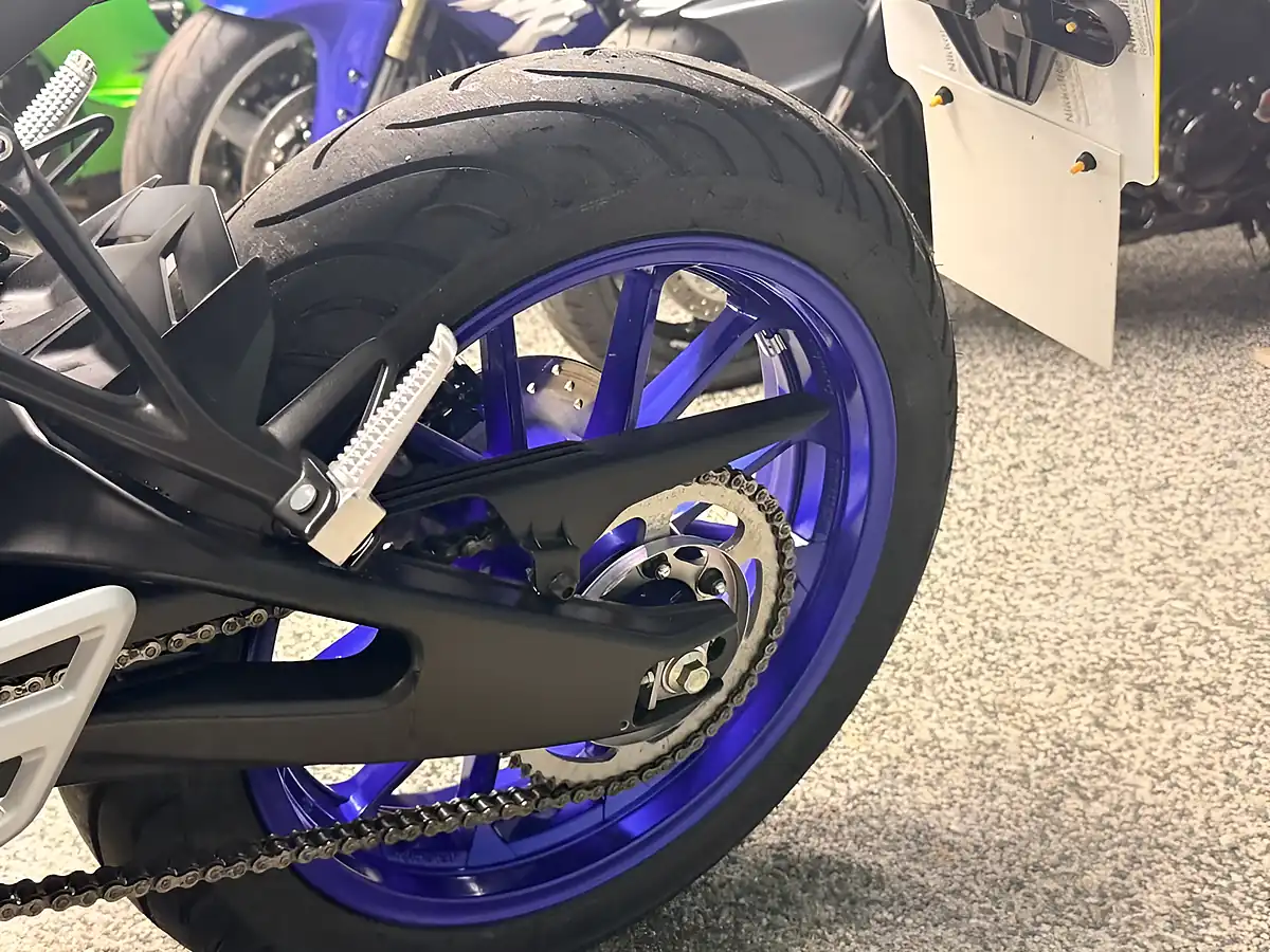 Used 2024 Yamaha MT-125 Naked Blue - Interior and Exterior details 14