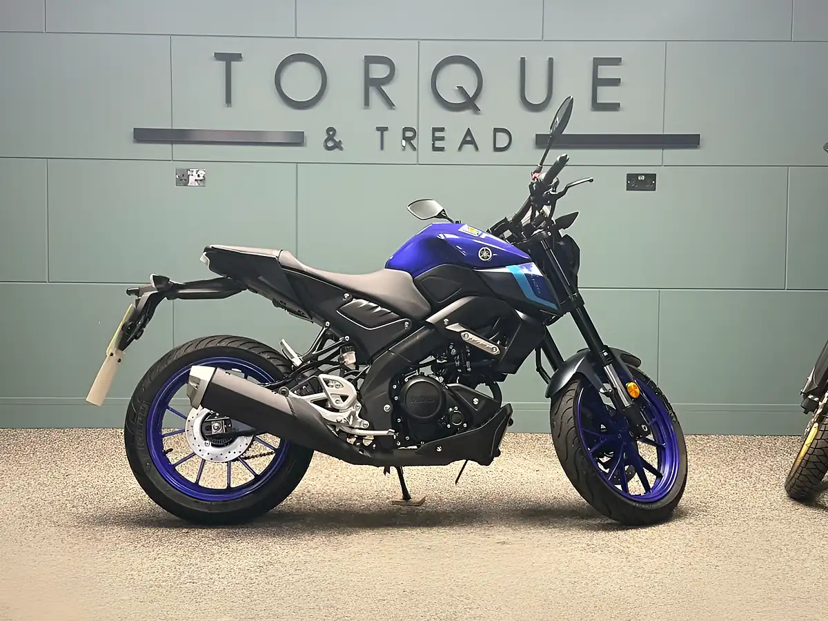 Used 2024 Yamaha MT-125 Naked Blue - Interior and Exterior details 2