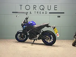 Used 2024 Yamaha MT-125 Naked Blue - Interior and Exterior details 7