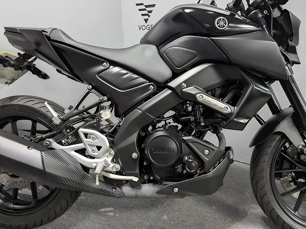Used 2024 Yamaha MT125 Black - Interior and Exterior details 8
