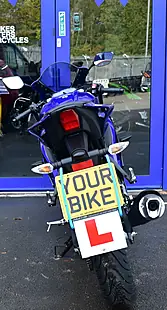 Used 2024 Yamaha R125 Super Sports Blue - Interior and Exterior details 8