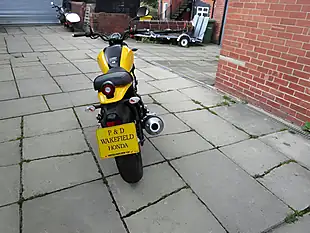 Used 2024 Yamaha XSR125 Yellow - Interior and Exterior details 3
