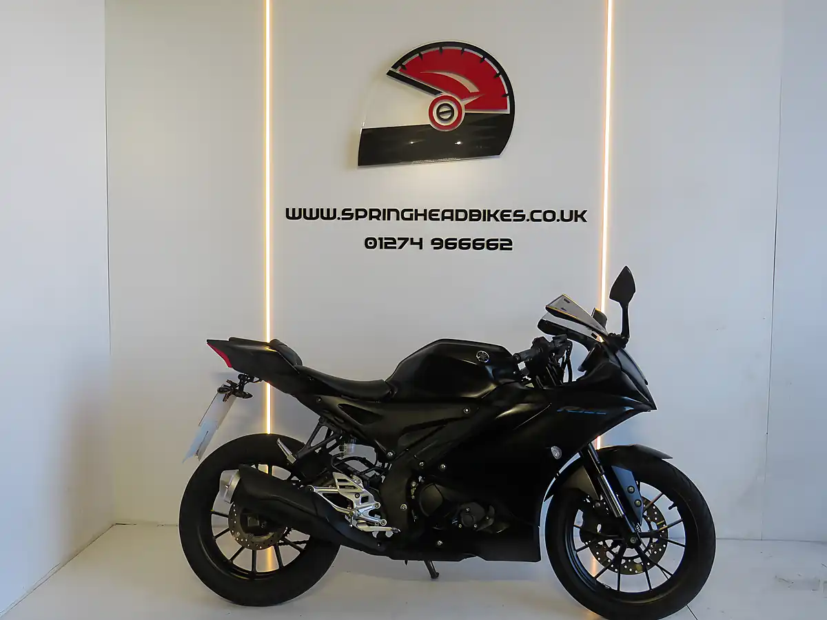 Used 2024 Yamaha Yzf R125 Black - Front View