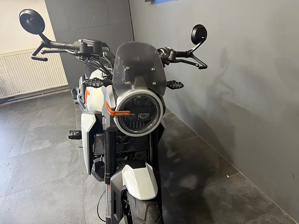 Used 2024 Zontes Zt 350 Gk Silver & Orange - Interior and Exterior details 10