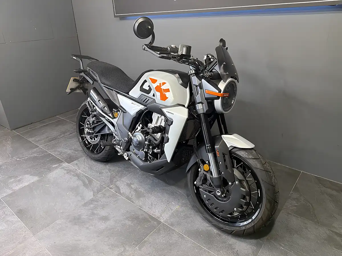 Used 2024 Zontes Zt 350 Gk Silver & Orange - Interior and Exterior details 2
