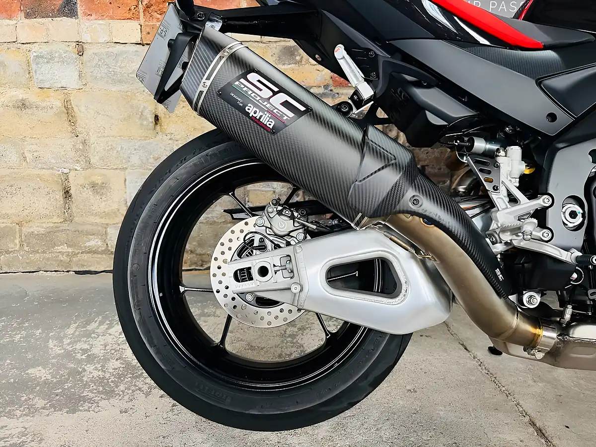 Used 2025 Aprilia Tuono 1100 V4 Factory Black - Interior and Exterior details 10
