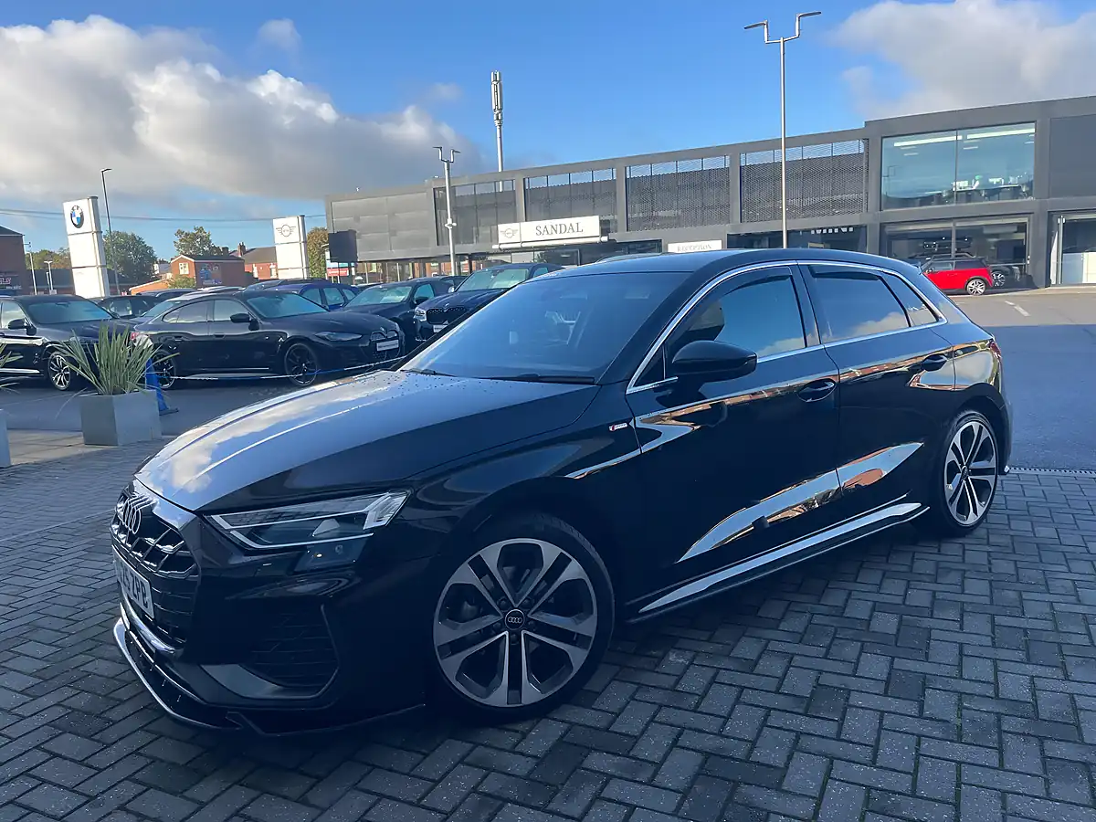 Used 2025 Audi A3 S Line Sportback Black - Interior and Exterior details 2