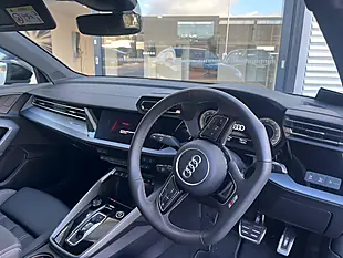 Used 2025 Audi A3 S Line Sportback Black - Interior and Exterior details 4