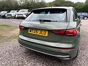 Used 2025 Audi A3 Sport Green - Interior and Exterior details 2