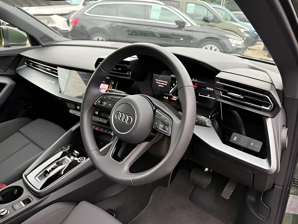 Used 2025 Audi A3 Sport Green - Interior and Exterior details 5