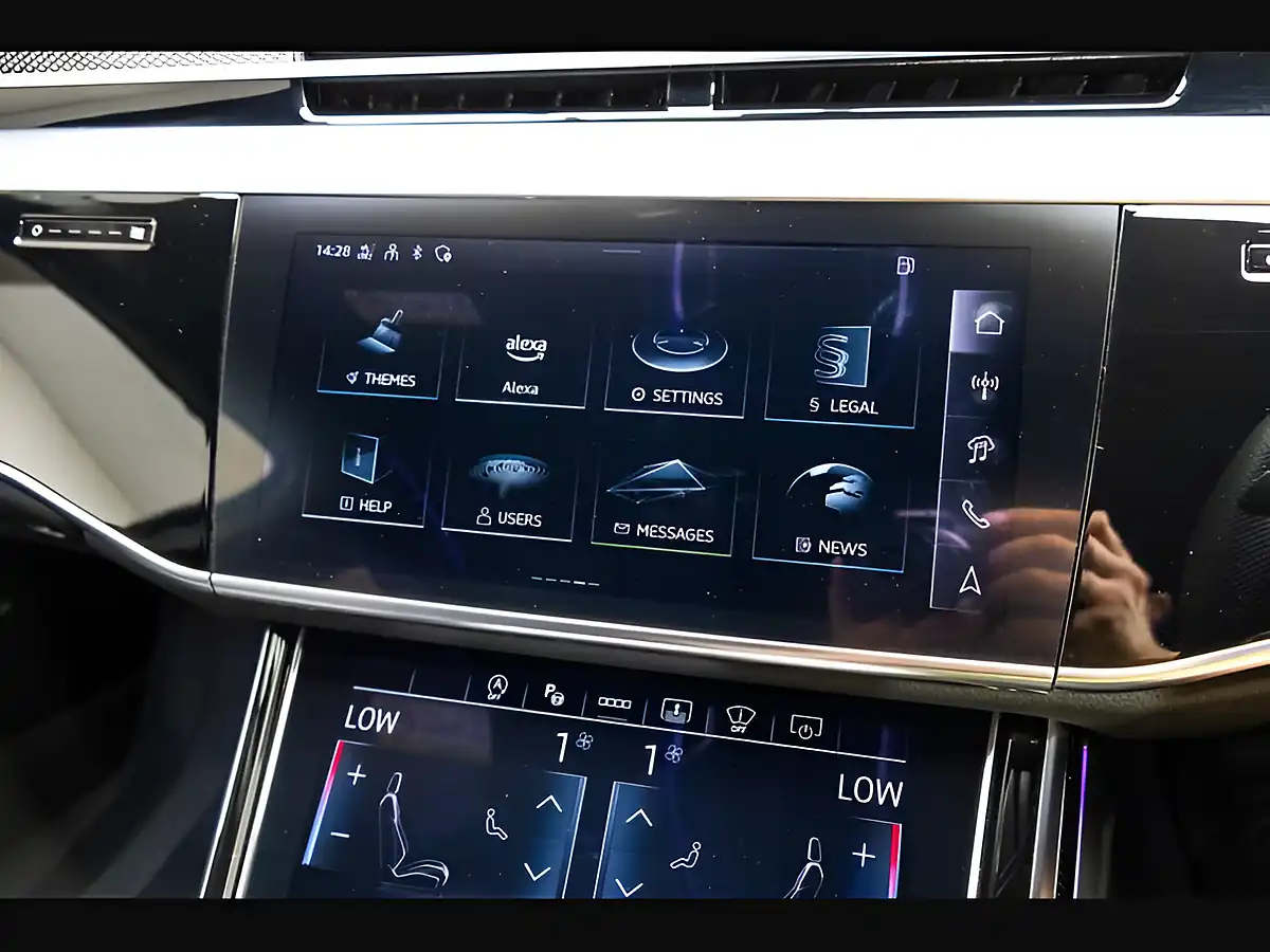Used 2025 Audi A8 Black Edition Grey - Interior and Exterior details 16