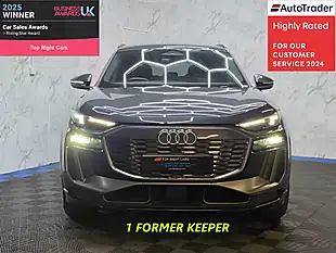 Used 2025 Audi Q6 E-Tron S Line Grey - Interior and Exterior details 3