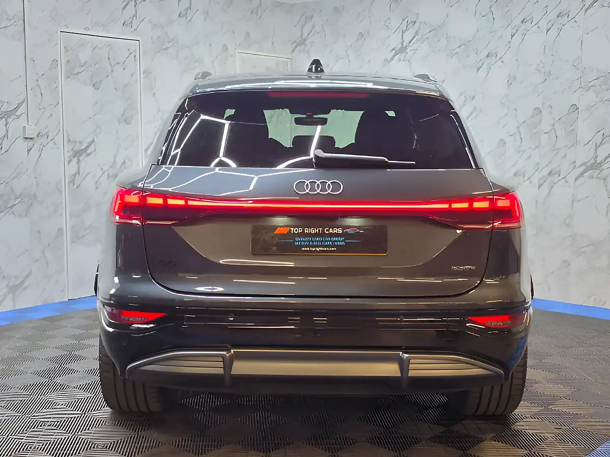 Used 2025 Audi Q6 E-Tron S Line Grey - Interior and Exterior details 6