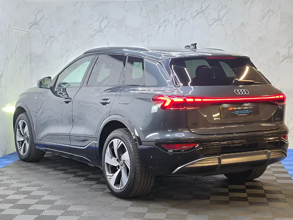 Used 2025 Audi Q6 E-Tron S Line Grey - Interior and Exterior details 7