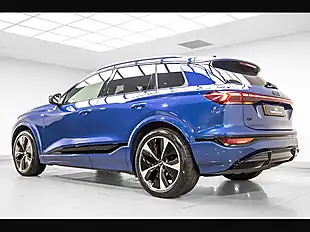 Used 2025 Audi Q6 Performance Edition 1 Blue - Interior and Exterior details 4