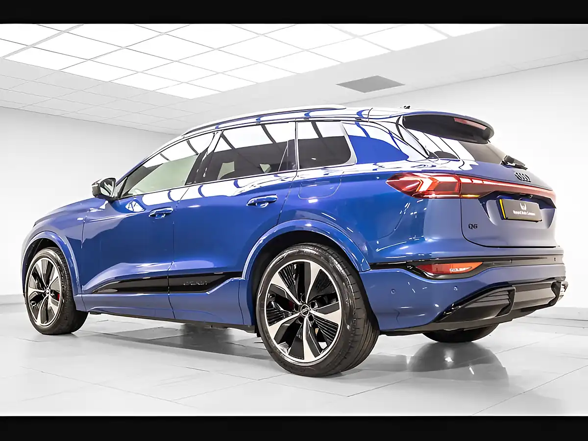 Used 2025 Audi Q6 Performance Edition 1 Blue - Interior and Exterior details 4