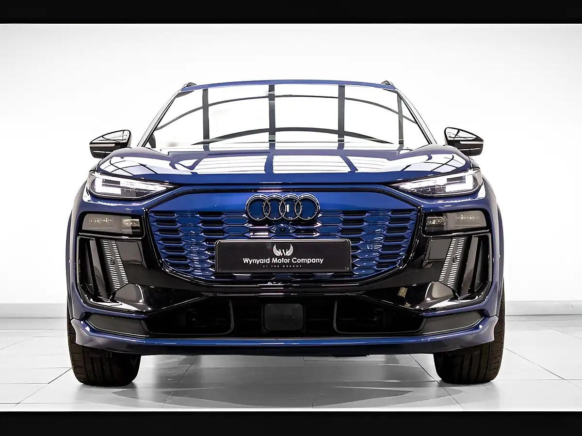 Used 2025 Audi Q6 Performance Edition 1 Blue - Interior and Exterior details 5